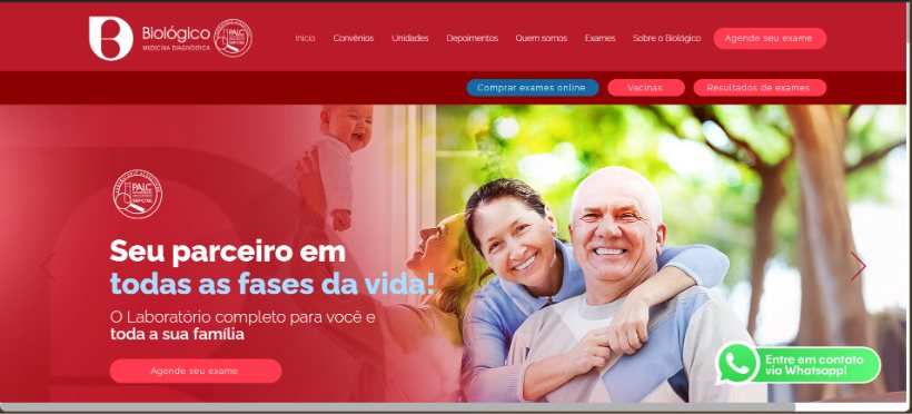 Site Biológico Laboratório